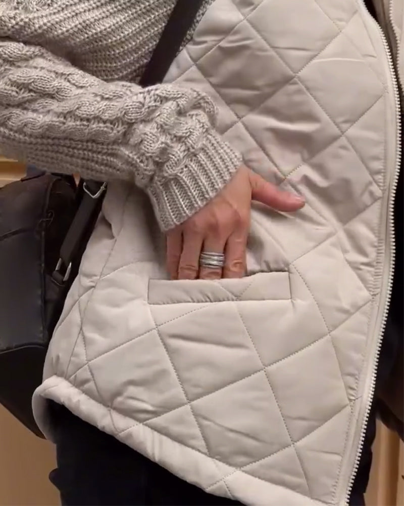 Harper™ - Manteau chaud et élégant avec fermeture éclair