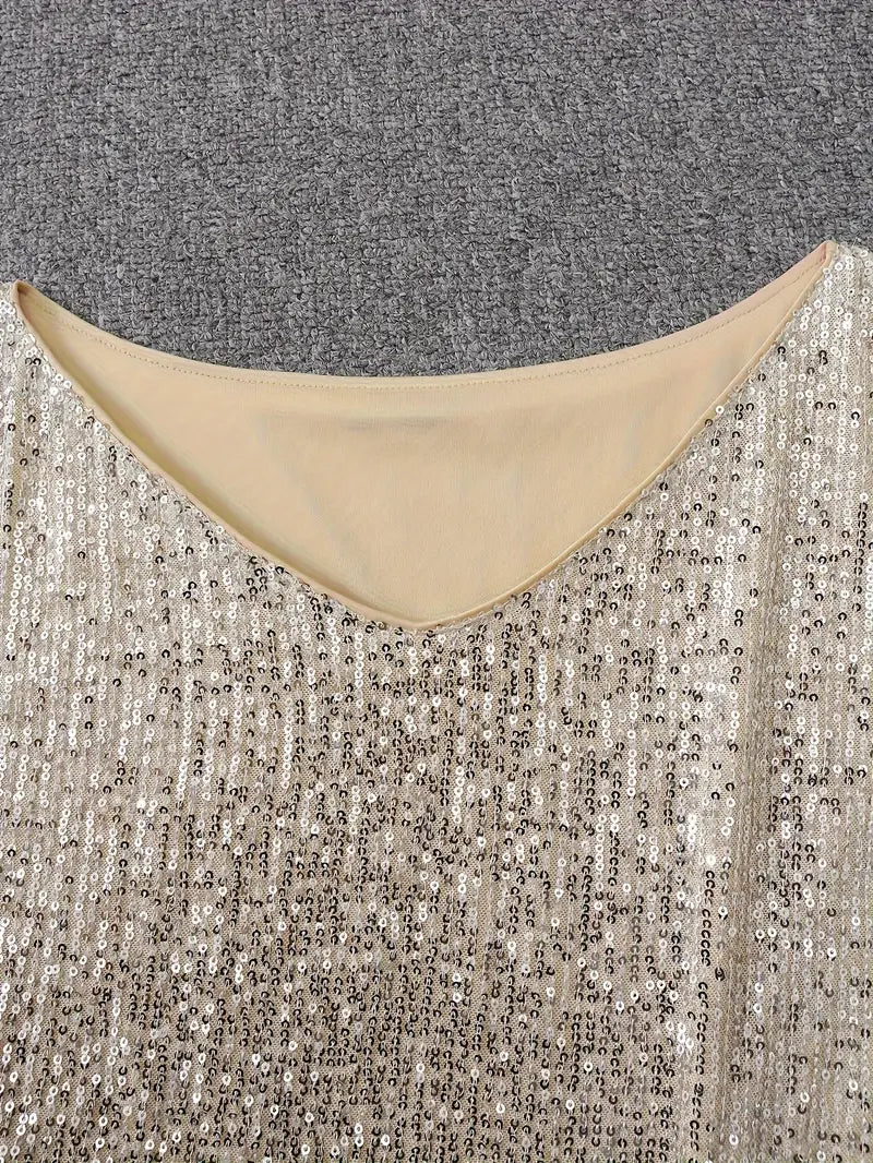 Anna | Robe À Paillettes Soirée Pour Femme | Mini