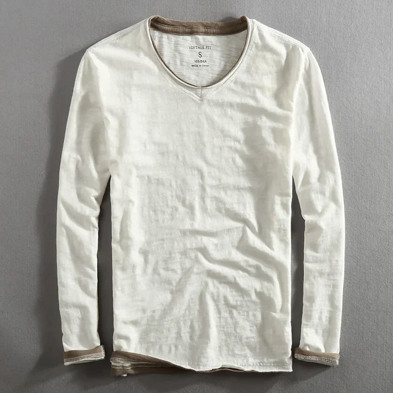 Kaido | Chemise à manches longues en coton