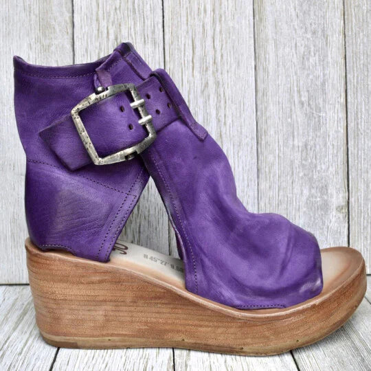 Jhoanna | Sandales confortables et élégantes pour femme | compensées