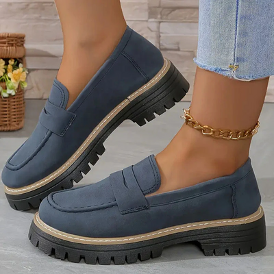 ⏳Temps limité 50% de réduction💥Mocassins confortables et épais pour femmes avec plateforme