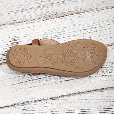 Sandales orthopédiques avec griffes et bandes ajustables - Femme
