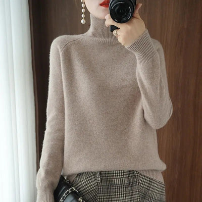 Marlene™ - Pull décontracté ample avec col montant