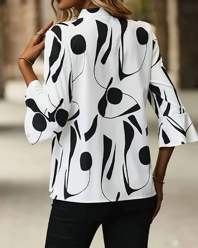 Blouse V-Col Slim Mode