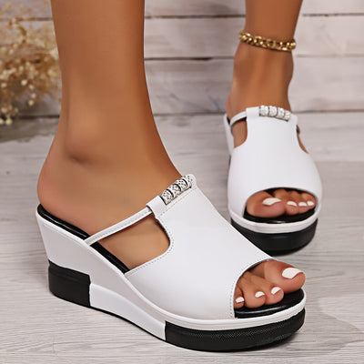 Grace | Sandales orthopédiques confortables à plateforme