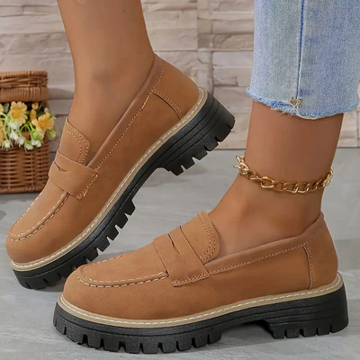 ⏳Temps limité 50% de réduction💥Mocassins confortables et épais pour femmes avec plateforme