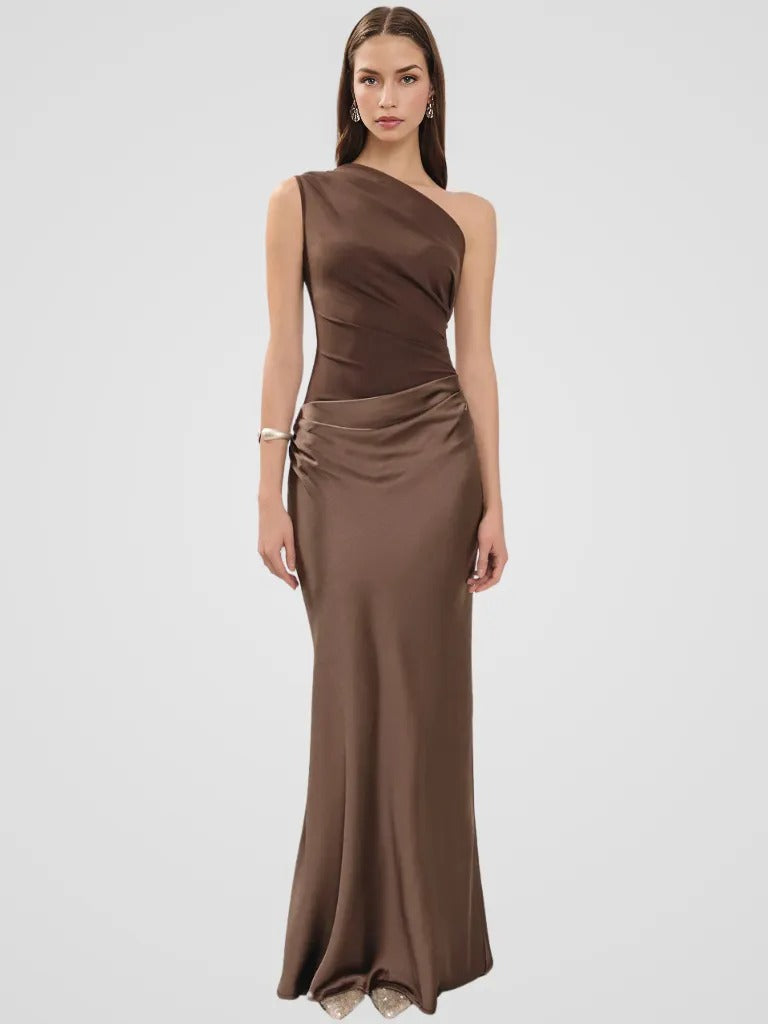 Chiara™ Robe Satinée Épure
