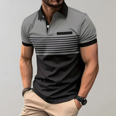 Polo rayé tendance pour un look d'été stylé - Harke