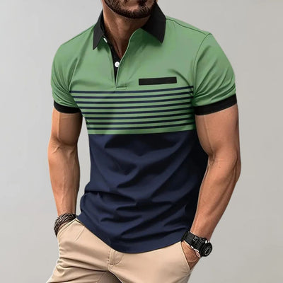 Polo rayé tendance pour un look d'été stylé - Harke