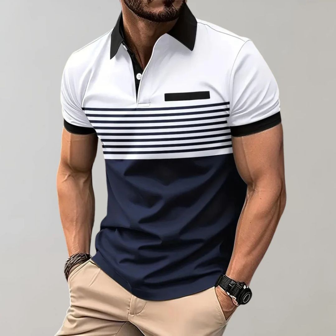 Polo rayé tendance pour un look d'été stylé - Harke