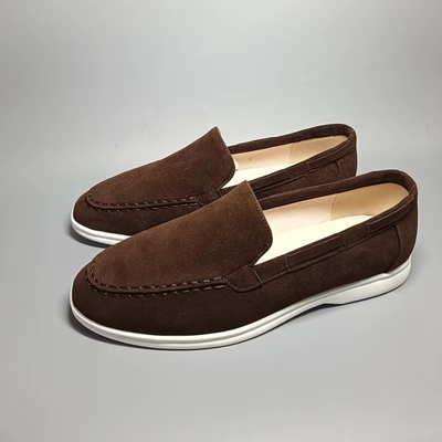 Lucenzo | Slip-on en daim - Casual & Comfortable - Chaussures pour hommes