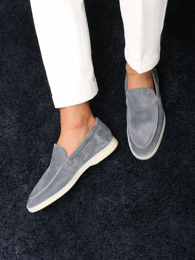 Lucenzo | Slip-on en daim - Casual & Comfortable - Chaussures pour hommes