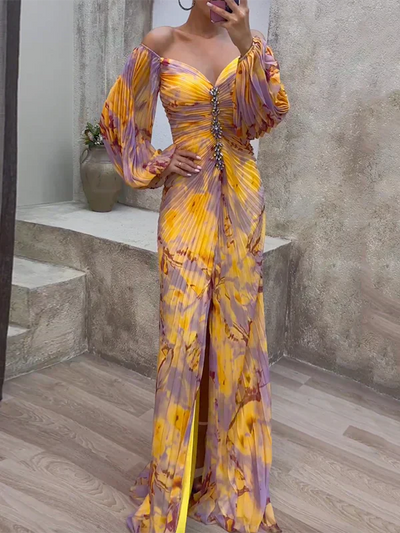 Sara | Robe élégante avec décolleté en V