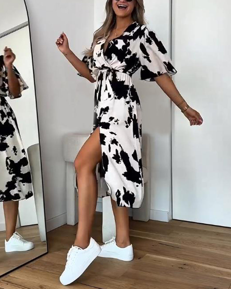 Robe Chic Sexy Fente
