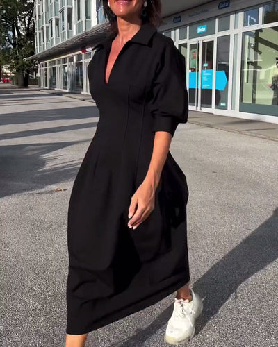 Karolin | Robe longue confortable