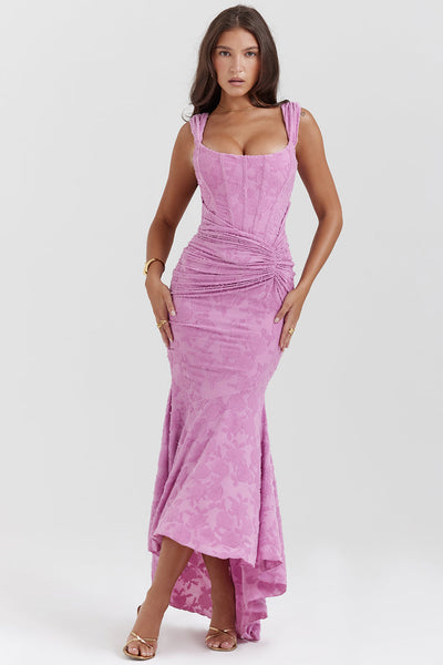 Sienna | Robe mi-longue élégante