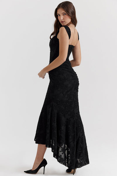 Sienna | Robe mi-longue élégante