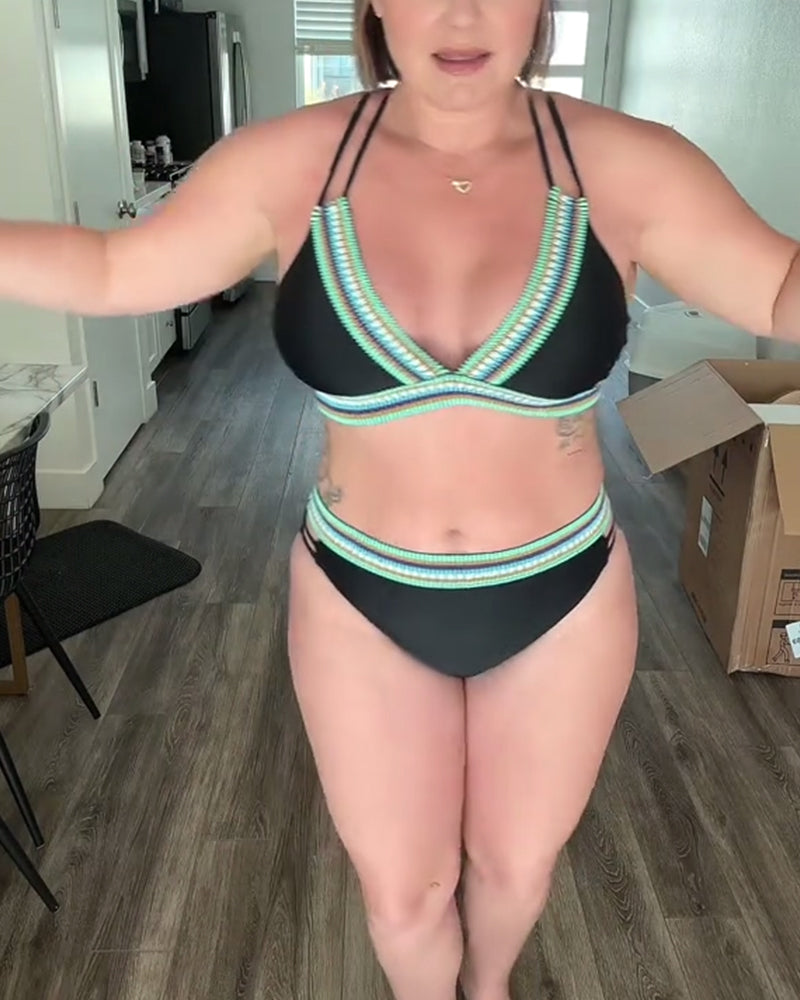 Bikini Sexy Mode Confortable Deux-Pièces