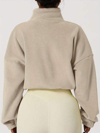 Velexia | Crop Top en Fleece