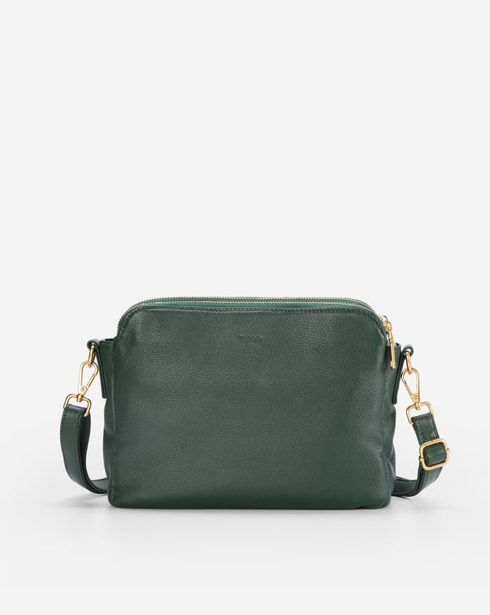 KIM™ - SAC À BANDOULIÈRE EN CUIR PRATIQUE ET ÉLÉGANT