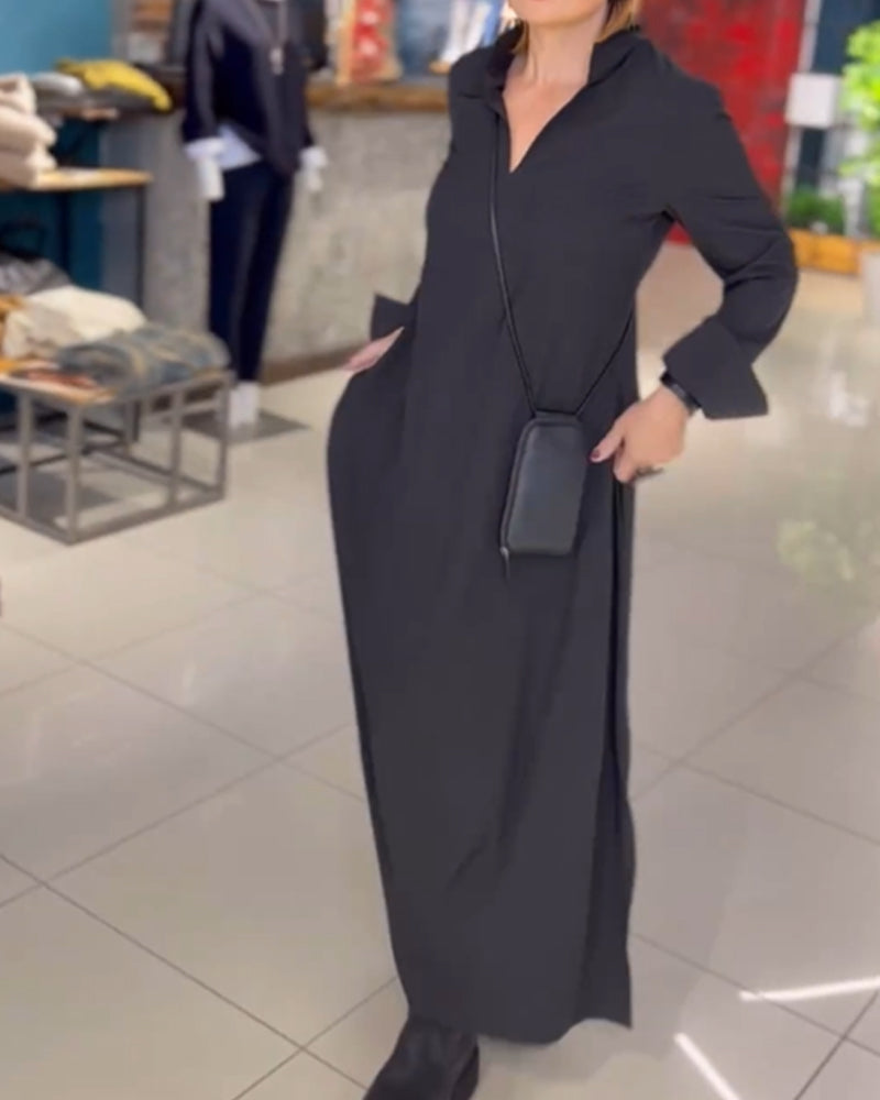 Robe longue hiver femme