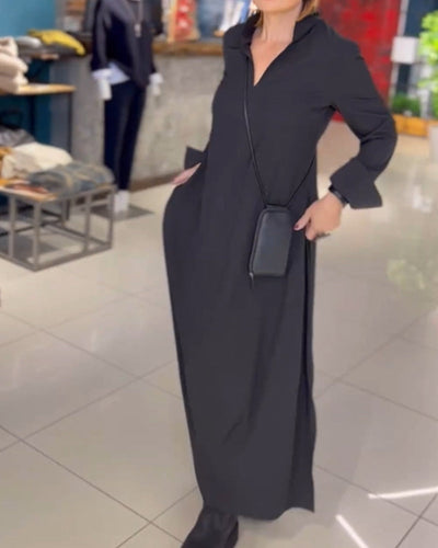 Robe longue hiver femme
