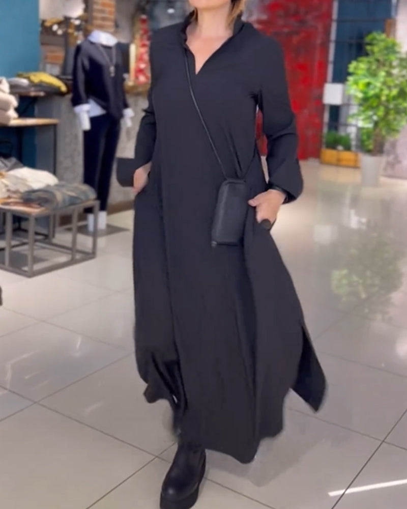 Robe longue hiver femme