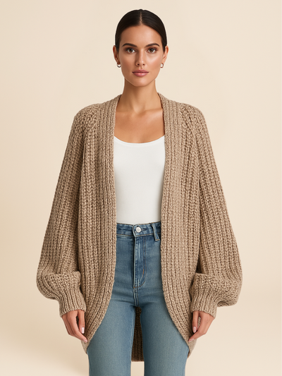 Cardigan en Maille Épaisse | Confort et Style | Élégance Décontractée