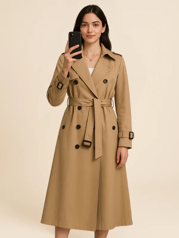 Trench-Coat Classique | Élégance Intemporelle | Style Sophistiqué