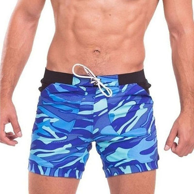 Pantalon d'été pour homme, élégant et confortable, avec imprimé camouflage tendance - Mace