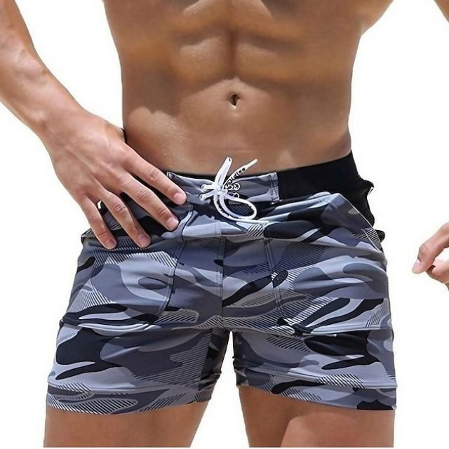 Pantalon d'été pour homme, élégant et confortable, avec imprimé camouflage tendance - Mace