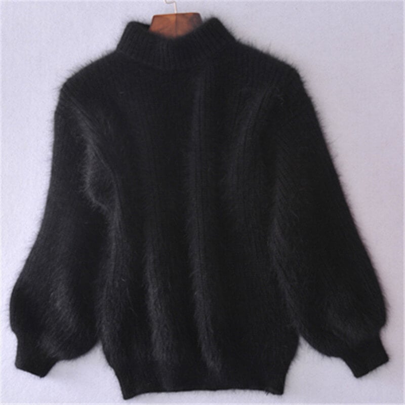 Loose Knitted Wool Sweater