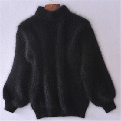 Loose Knitted Wool Sweater