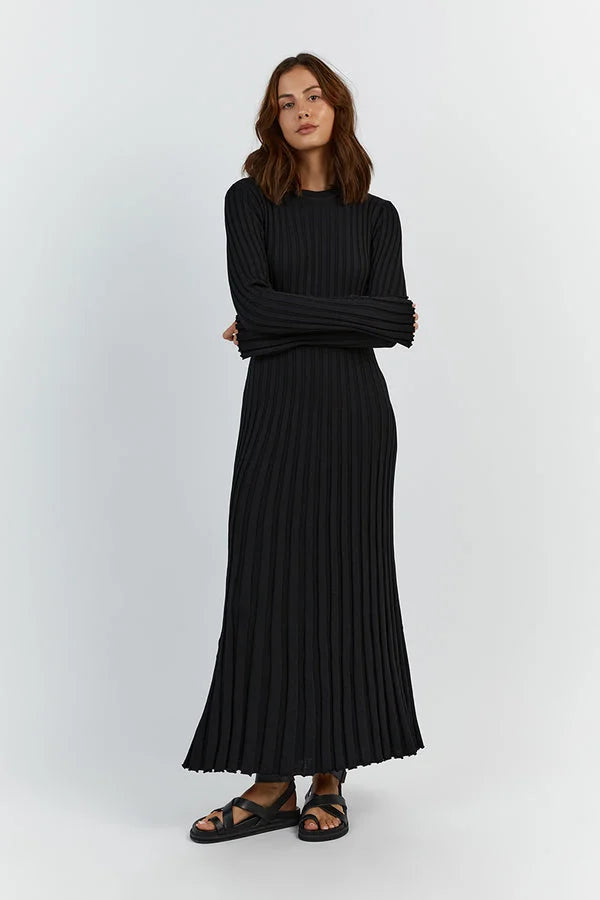 Sophie™ - Robe maxi tricotée élégante