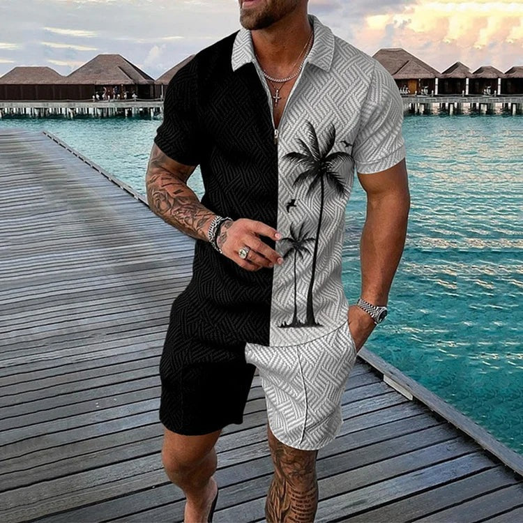 Ensemble polo et short Coconut Tree