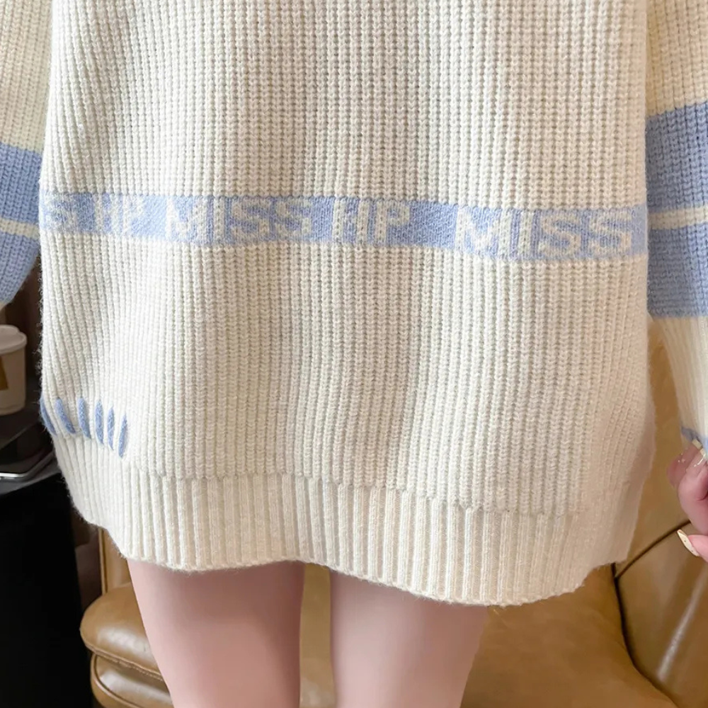JOYCE - Pull Longueur Intermédiaire pour Femmes