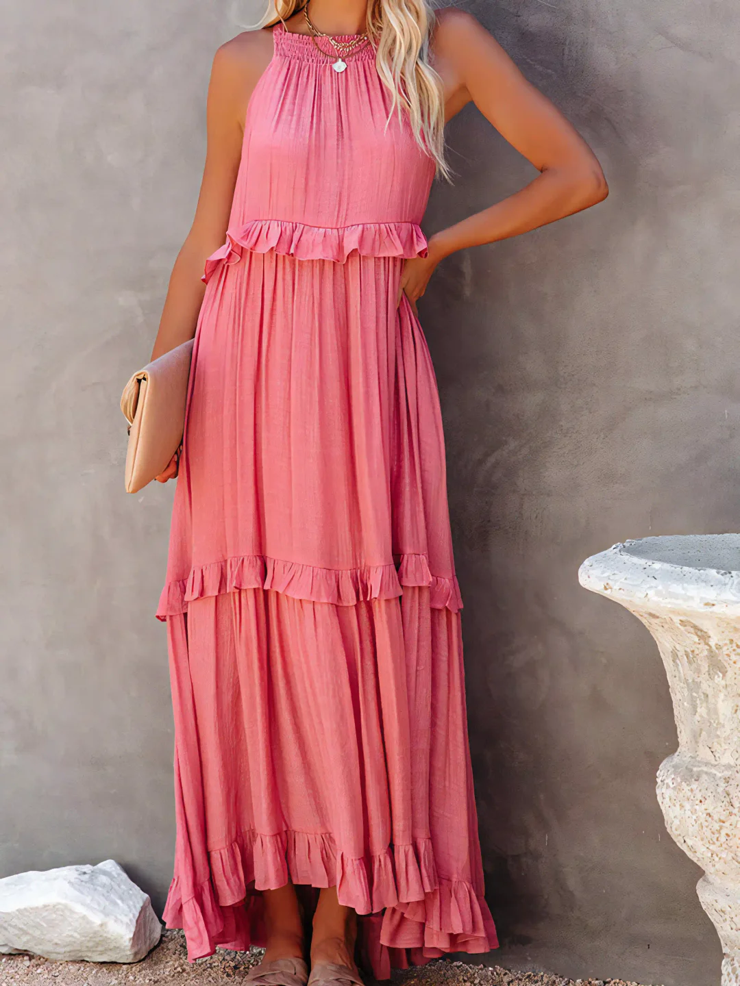 Morgane™ Robe longue brise d'été