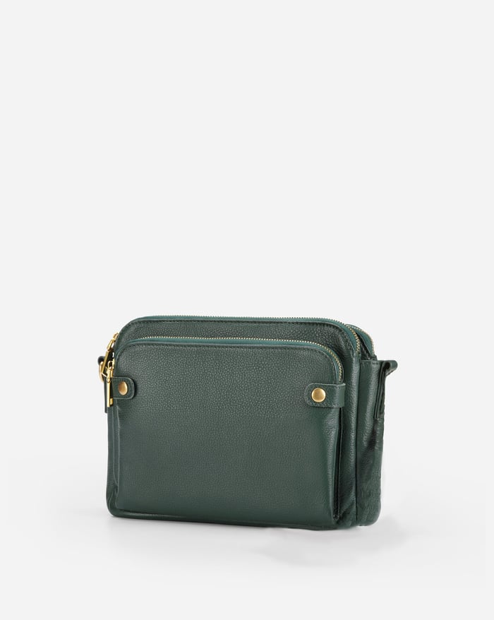 KIM™ - SAC À BANDOULIÈRE EN CUIR PRATIQUE ET ÉLÉGANT
