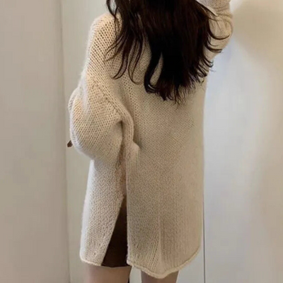MELISSA - Pull Tricoté Classique pour Femmes