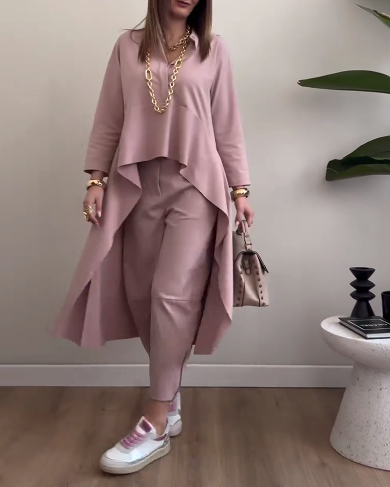 Blouse – Tendance Et Élégante Irrégulière