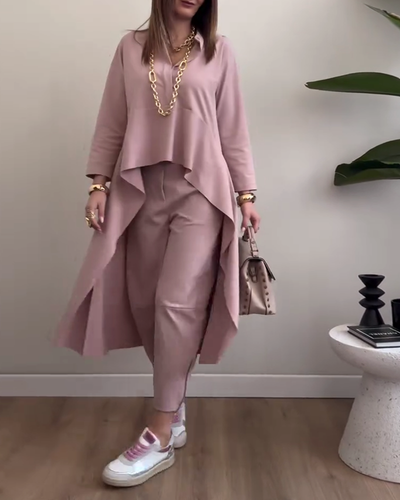Blouse – Tendance Et Élégante Irrégulière