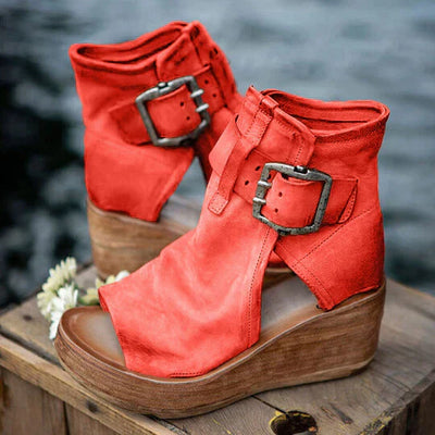 Jhoanna | Sandales confortables et élégantes pour femme | compensées