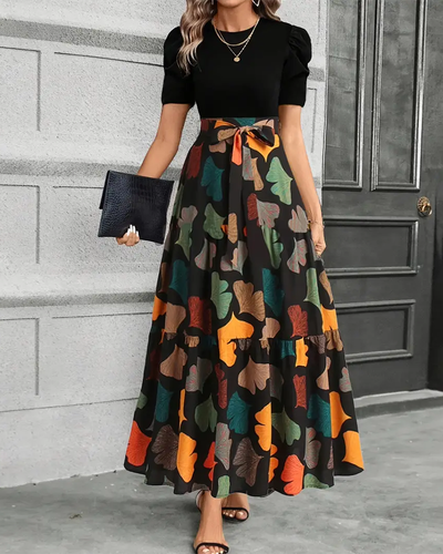 Robe Tendance Et Élégante Imprimée