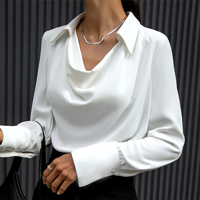 Cassie | Élégante Blouse en Soie pour Femmes