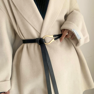 Sophie - Ceinture en cuir élégante et détaillée pour femmes