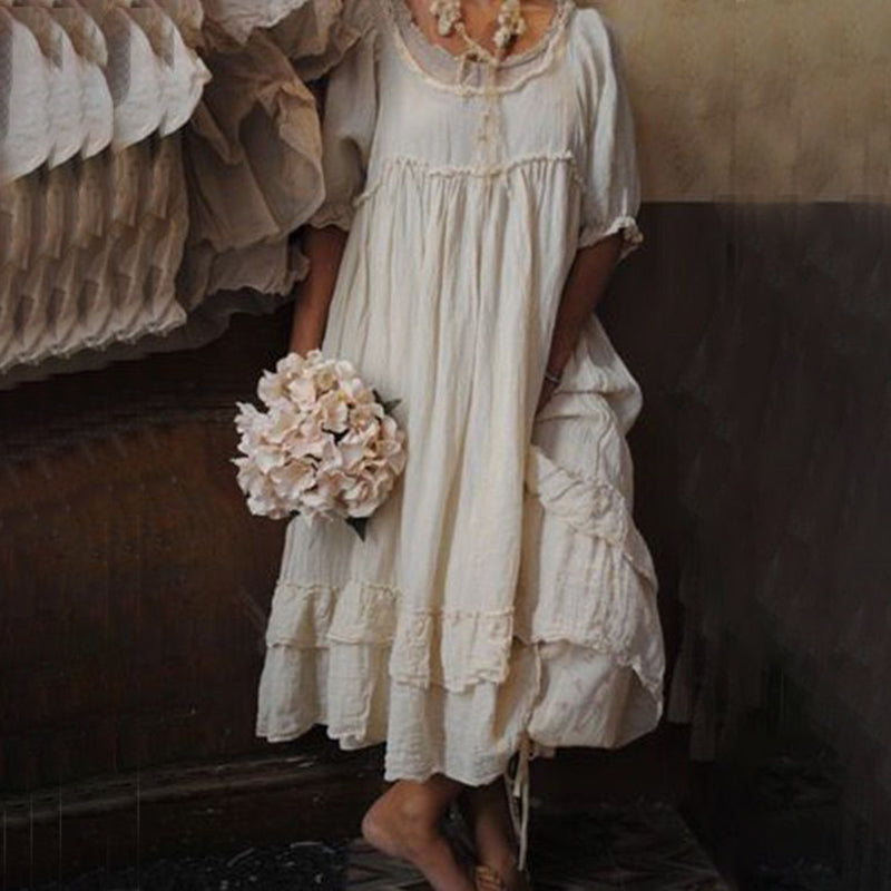 Sophie™ - Robe en lin avec une élégance sans effort