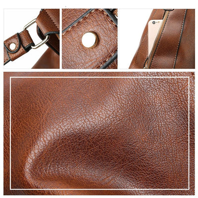 SUZANNE™ - SAC À MAIN EN CUIR VEGAN SOUPLE