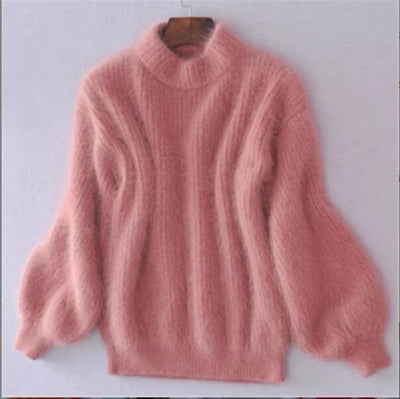 Loose Knitted Wool Sweater