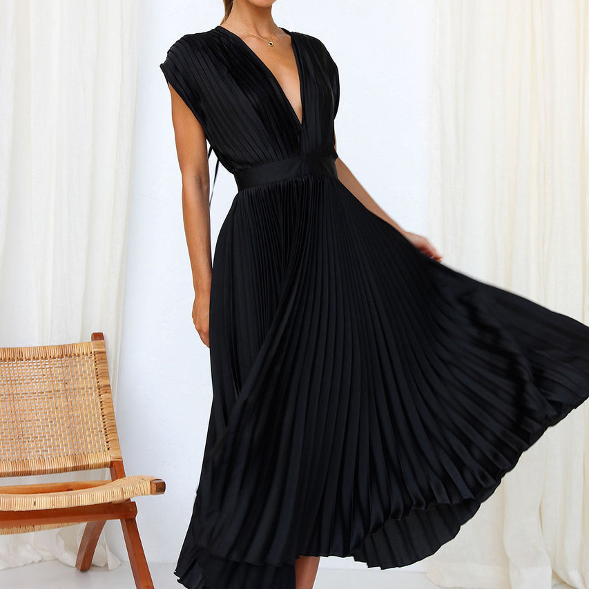 Casimir | Robe Elegant Plissé pour femme | Midi