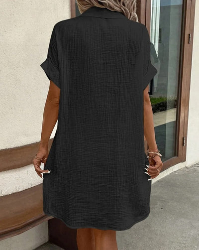Fenna | Robe à Boutons Sans Effort